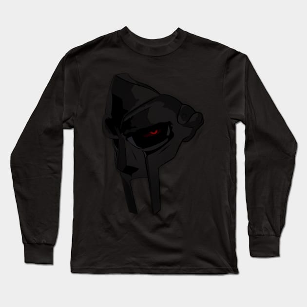 MF Doom Supervillain Long Sleeve T-Shirt by PhilipArnaudov